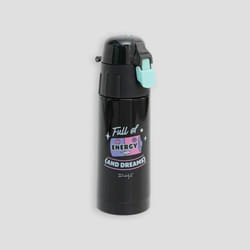 Gourde Mr. Wonderful Full Of Energy - noir - 350 ml