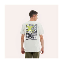 Munich modèle T-shirt Timeline Blanc