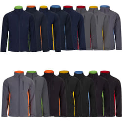 Velilla - Veste de travail softshell bicolore 106004 - s - Nero/Verde