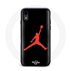 Coque - Nike - Iphone XR - Souple - Rouge - NBA