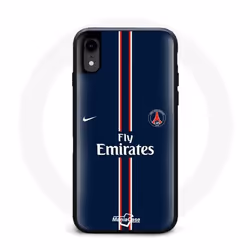 Coque - Nike - Iphone XR - Souple - Fly Emirates - Bleu