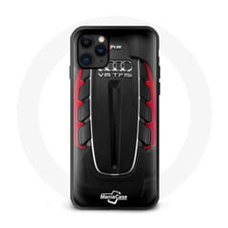Coque - Audi - Quattro - Iphone 11 Pro Max - Noir - Protection contre les chocs