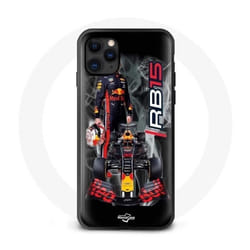 Coque iPhone 12 - Red Bull - Verstappen - Souple - Noir - Formula 1