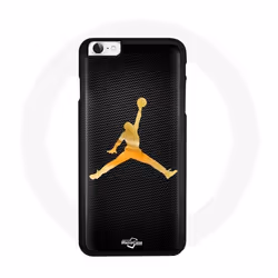 Coque - Jordan - Iphone 4 - Souple - Noir - Mixte