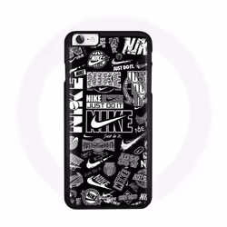 Coque - Nike - Iphone 6 - Souple - Noir - Synthétique