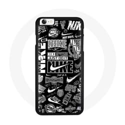 Coque - Nike - Iphone 6 - Souple - Noir - Synthétique