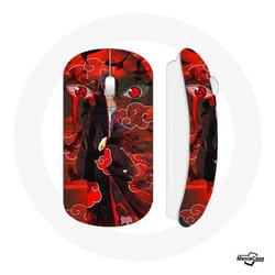 Souris sans fil - Naruto - Itachi - Rouge - Compatible Mac et PC - WiFi