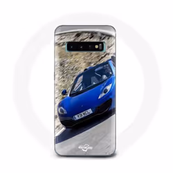 Coque - McLaren - Galaxy S10 - Formule 1 - Bleu - Coque Rigide