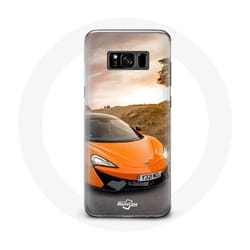 Coque - McLaren - Galaxy S8 - Formule 1 - Orange - Rigide