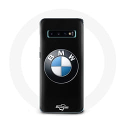 Coque - BMW - Samsung Galaxy S10 Plus - Logo - Noir - Rigide