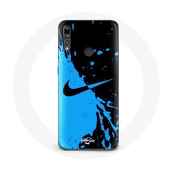Coque - Nike - P30 Lite - Souple - Bleu et Noir - Logo