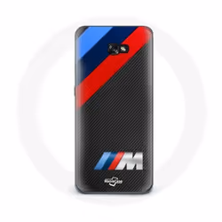 Coque - BMW - Samsung Galaxy A3 2017 - Souple - Noir - Logo M Collection