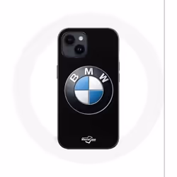 Coque - BMW - Iphone 14 - Logo - Noir - Rigide
