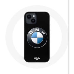 Coque - BMW - Iphone 14 - Logo - Noir - Rigide