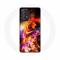 Coque - Nike - Galaxy A33 5G - Colorée - Souple - Synthétique