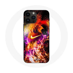 Coque - Nike - Iphone 14 Pro - Souple - Multicolore - Peinture Colorée
