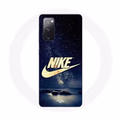 Coque - Nike - Samsung Galaxy S20 FE - Noir - Doré - Souple