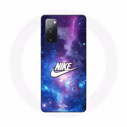 Coque - Nike - Samsung Galaxy S20 FE - Logo Blanc - Espace Coloré - Souple