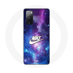 Coque - Nike - Samsung Galaxy S20 FE - Logo Blanc - Espace Coloré - Souple