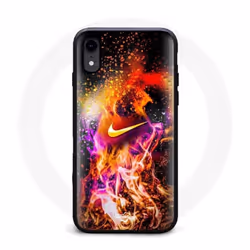 Coque - Nike - Iphone XS - Colorée - Souple - Protège et décore