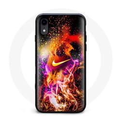 Coque - Nike - Iphone XS - Colorée - Souple - Protège et décore
