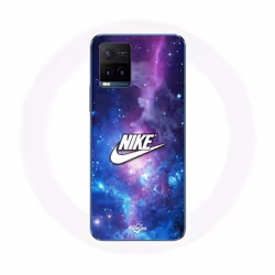 Coque - Nike - Y21s 2021 / Y21 2021 - Souple - Logo Blanc - Espace Coloré