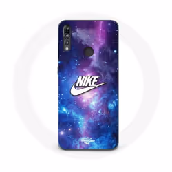 Coque pour Huawei P30 Lite - Nike - Logo Blanc - Souple - Synthétique - Mixte
