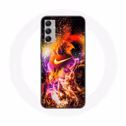 Coque - Nike - Galaxy A34 5G - Colorée - Souple - Synthétique