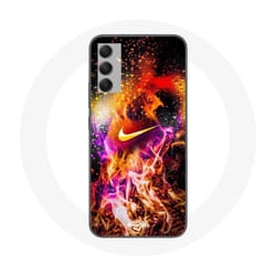 Coque - Nike - Galaxy A34 5G - Colorée - Souple - Synthétique