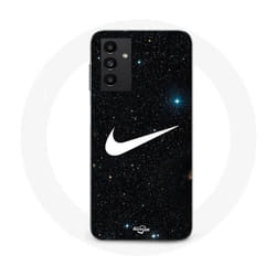 Coque - Nike - Galaxy A14 5G - Noir - Galaxie étoilée - Souple