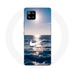 Coque - Nike - Galaxy A42 5G - Logo Blanc - Souple - Sportif