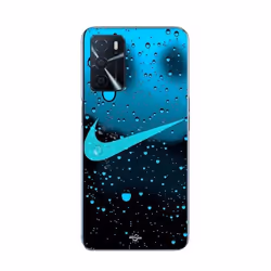 Coque - Nike - Oppo A16 - Goute deau - Souple - Noir