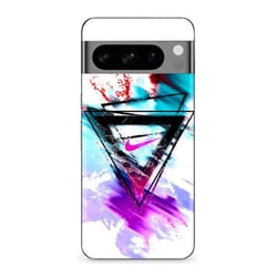 Coque - MANIACASE - Google Pixel 8a Pro - Silicone - Souple - Noir avec logo Nike