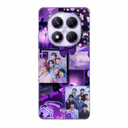 Coque - Xiaomi - Redmi Note 14 Pro 5G - Violet - BTS CONCEPT - Souple