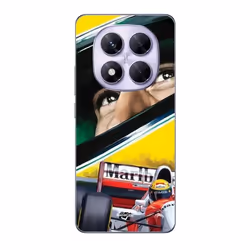 Coque - Xiaomi - Redmi Note 14 Pro 5G - F1 Ayrton Senna - Souple - Noir