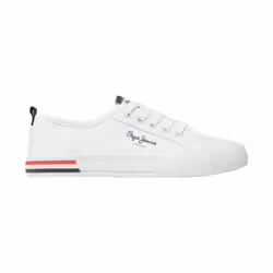 Baskets Pepe Jeans Brady Basic Blanc pour Garçon - Pepe Jeans - Brady Basic - Blanc - Garçon - Enfant