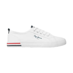 Baskets Pepe Jeans Brady Basic Blanc pour Garçon - Pepe Jeans - Brady Basic - Blanc - Garçon - Enfant