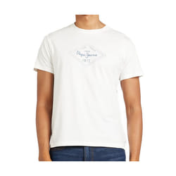 T-shirt Blanc Homme Pepe jeans Wesley
