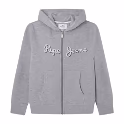 Sweatshirt à capuche zippé enfant Pepe Jeans Nolan