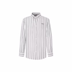 Chemise en lin rayée Pepe Jeans Prixton