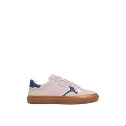 Baskets femme - Pepe Jeans - Travis Retro - Cuir - Lacets - Plat