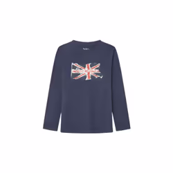 T-shirt manches longues enfant Pepe Jeans Clag