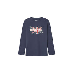 T-shirt manches longues enfant Pepe Jeans Clag