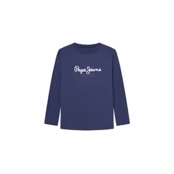 T-shirt manches longues enfant Pepe Jeans New Herman