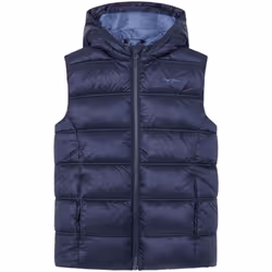 Doudoune à capuche sans manches enfant Pepe Jeans Odyn