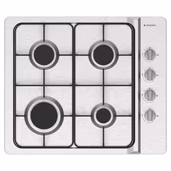 Aspes AG4600X, Acier inoxydable, Intégré, 60 cm, Gaz, 4 zone(s), 4 zone(s)