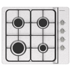 Aspes AG4600X plaque Acier inoxydable Intégré 60 cm Gaz 4 zone(s)