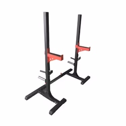 Rack à squat ION Fitness IF4040 – Charge maximale 250 kg – Disques compatibles de 50 mm