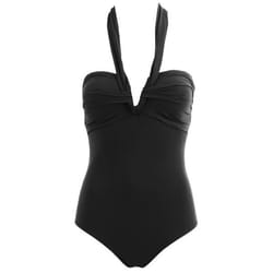 Maillot de bain 1 pièce col V femme Red Point Sali - 36B
