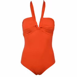 Maillot de bain 1 pièce col V femme Red Point Sali - 46B